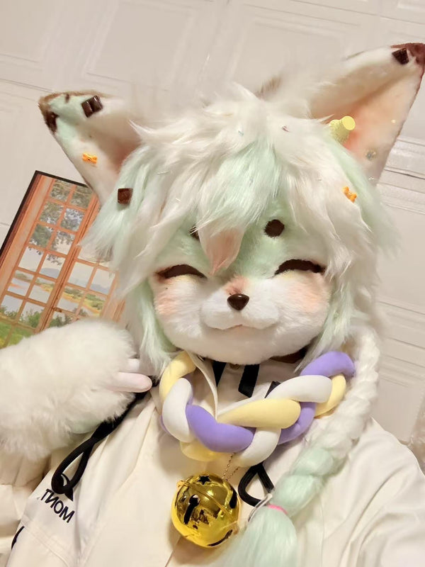 Mint Chocolate Fox Kemono Style