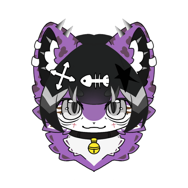 Kemono Style Kuromi Leopard - Hexibell