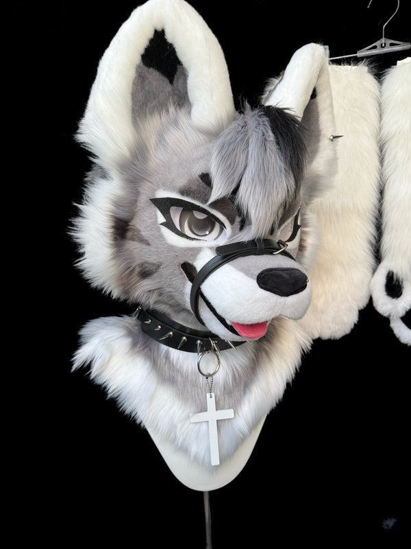 Toony Style Masculine Character Czech Wolfdog Lucien