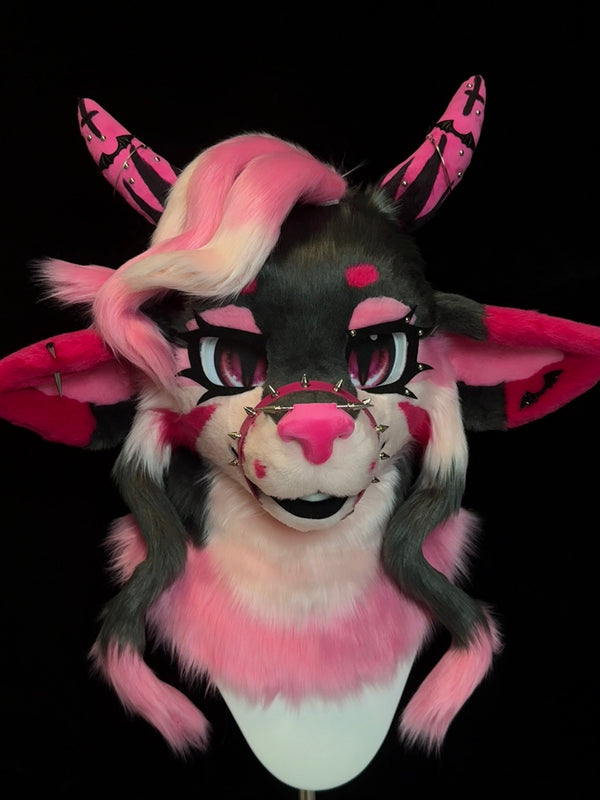 Toony Style Fantasy Beast Buffalo Fursuit - Blink