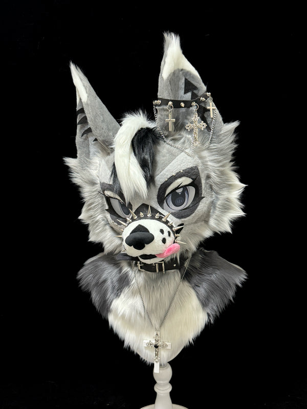 Toony Style Nightbound Guardian Wolf Fursuit - Dustbite