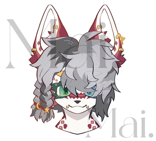 Kemono style Fantasy Beast Nyxen