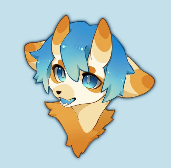 Kemono style Antelope Roseberry Dragon