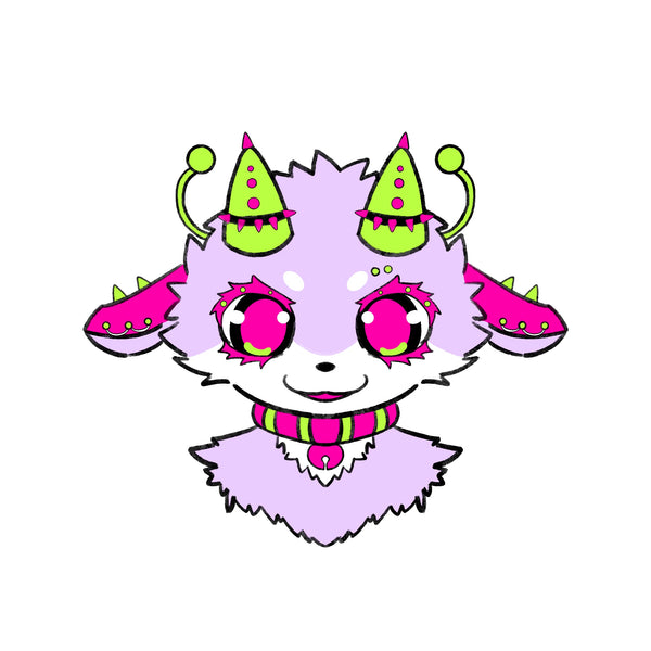 Kemono Style Alien Goat Fantasy Beast 404